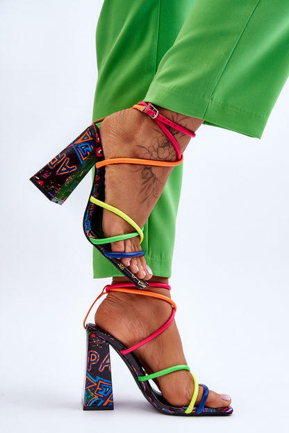 Heeled sandals model 193942 Step in style
