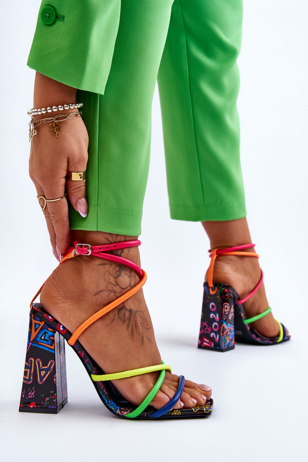 Heeled sandals model 193942 Step in style