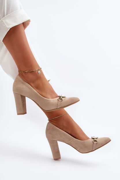 Pumps with heel model 194667 Step in style