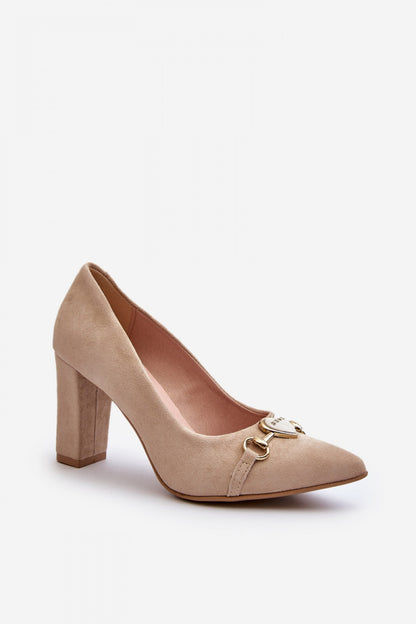 Pumps with heel model 194667 Step in style