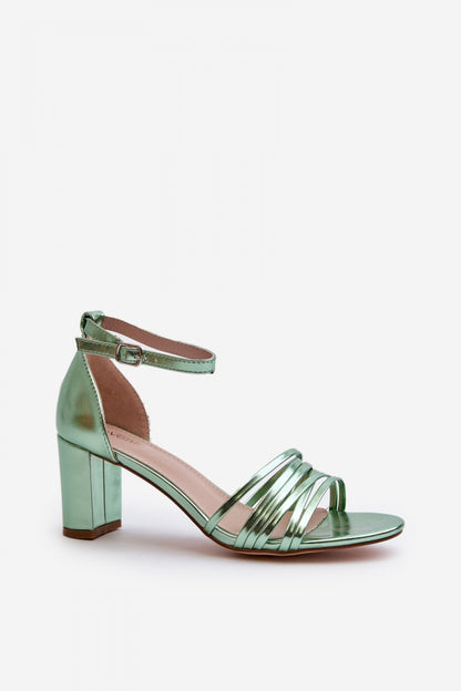 Sandals with heel model 194991 Step in style