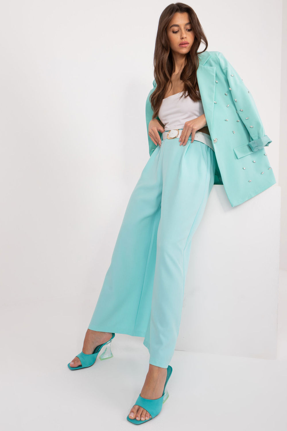 Damen Hose model 195317 Italy Moda