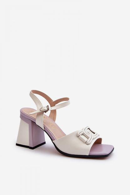 Heeled sandals model 195418 Step in style