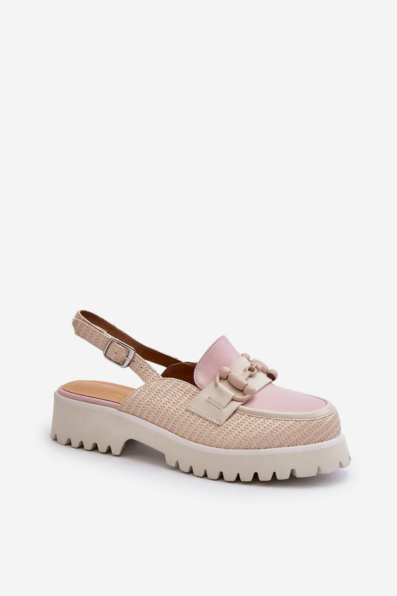 Sandals with heel model 195556 Step in style