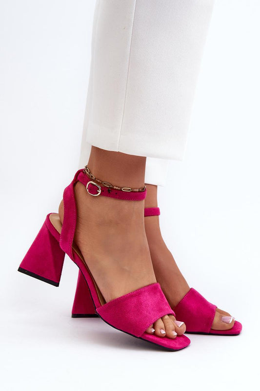 Sandals with heel model 196237 Step in style