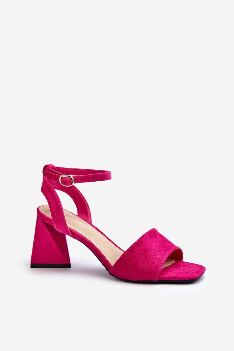 Sandals with heel model 196237 Step in style