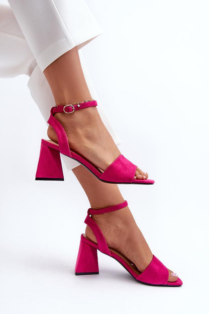 Sandals with heel model 196237 Step in style
