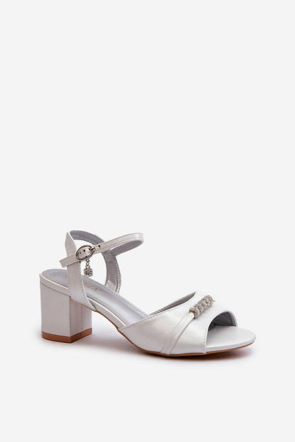 Sandals with heel model 196330 Step in style