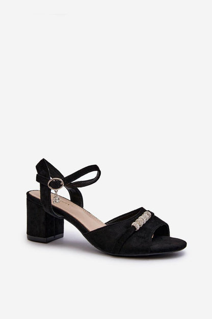 Sandals with heel model 196332 Step in style