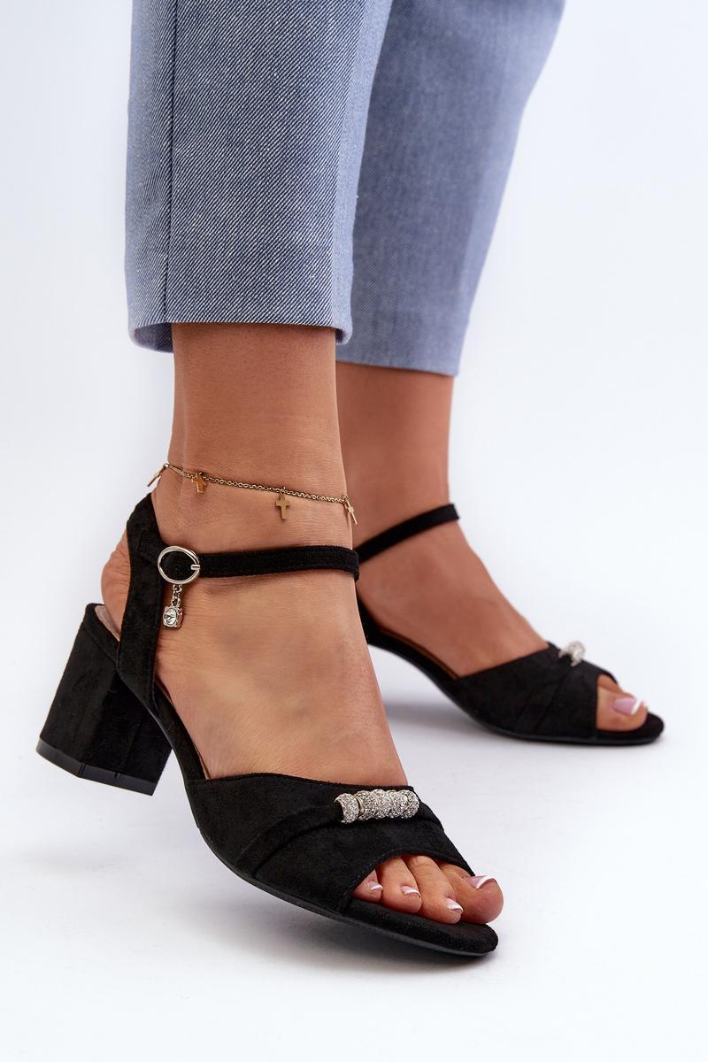 Sandals with heel model 196332 Step in style