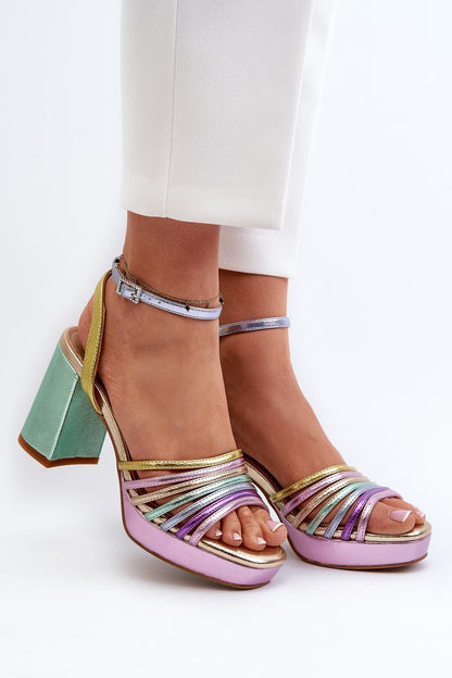 Heeled sandals model 196965 Step in style