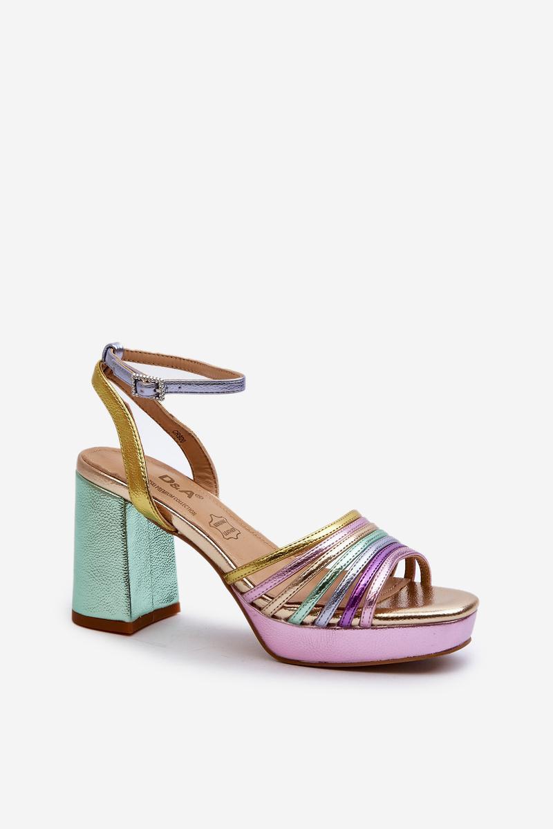 Heeled sandals model 196965 Step in style