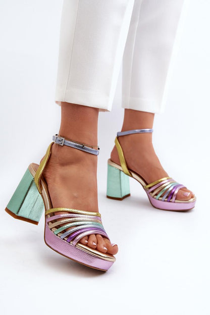 Heeled sandals model 196965 Step in style