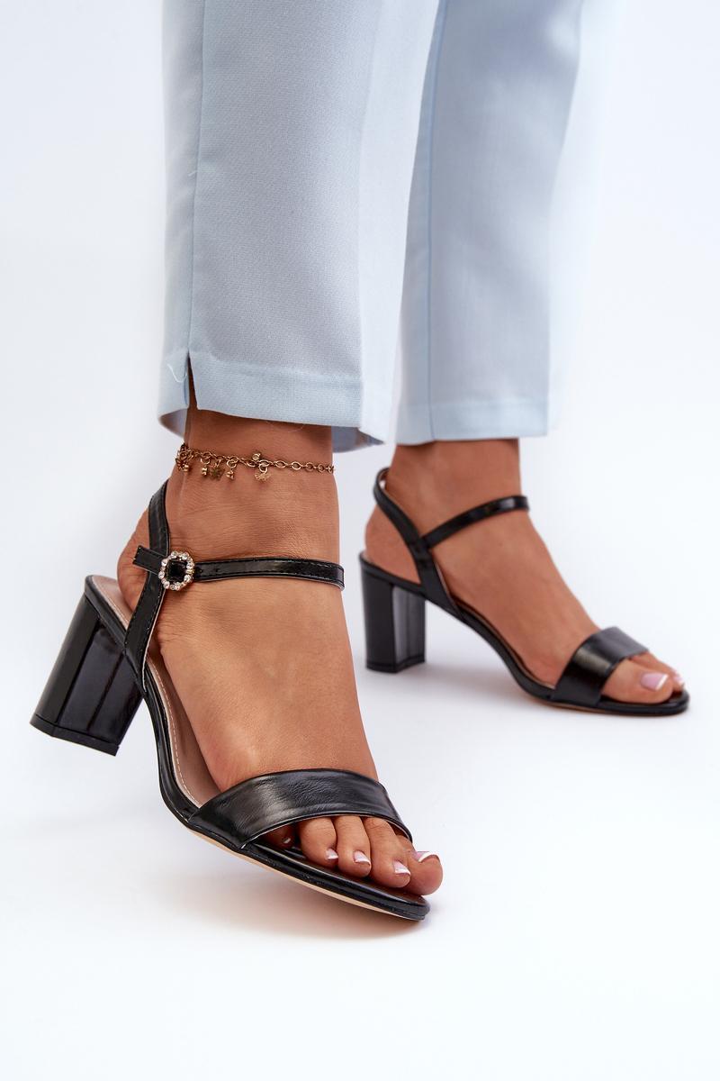 Sandals with heel model 197084 Step in style