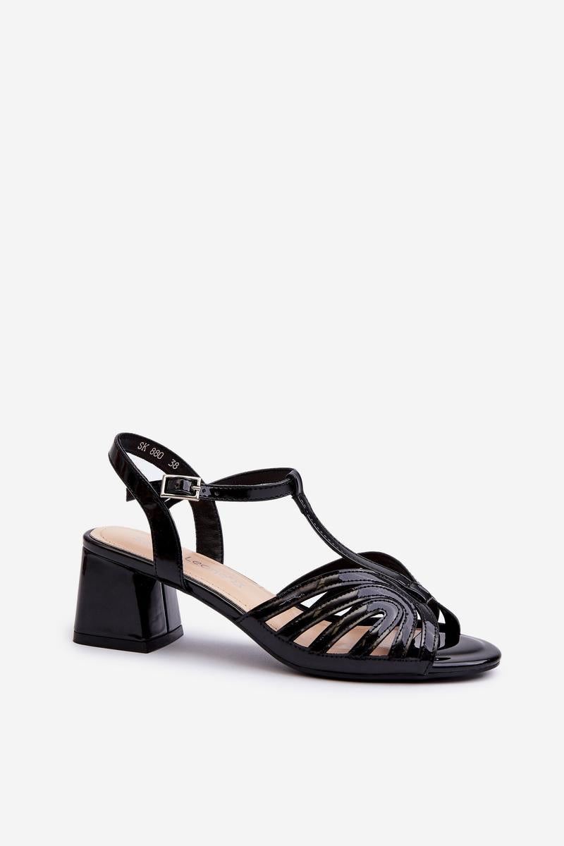Sandals with heel model 197091 Step in style