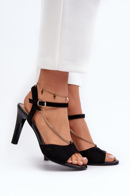 Heeled sandals model 197093 Step in style