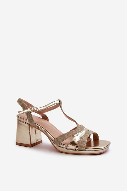 Sandals with heel model 197572 Step in style
