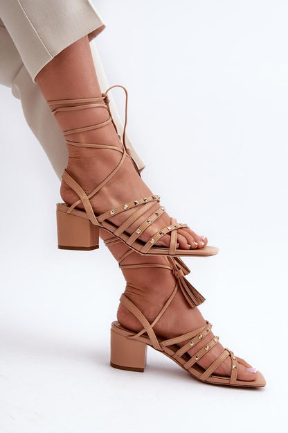 Heeled sandals model 197582 Step in style
