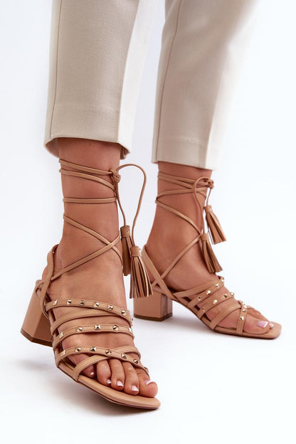 Heeled sandals model 197582 Step in style