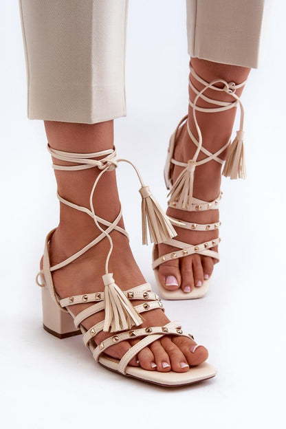 Heeled sandals model 197583 Step in style