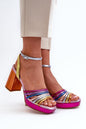 Sandalen mit Absatz model 198139 Step in style