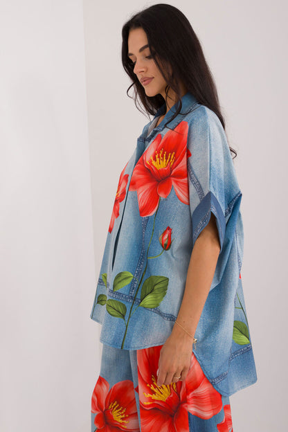 Kurzarm Hemd model 198386 Italy Moda