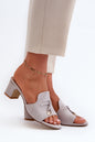 Slippers model 198671 Step in style