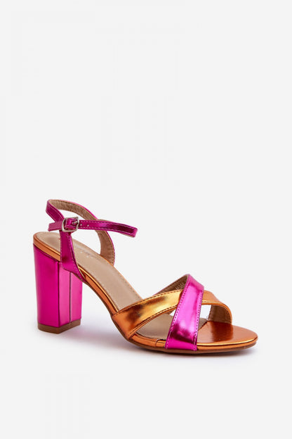 Heeled sandals model 198680 Step in style