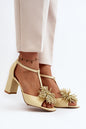 Heeled sandals model 198793 Step in style