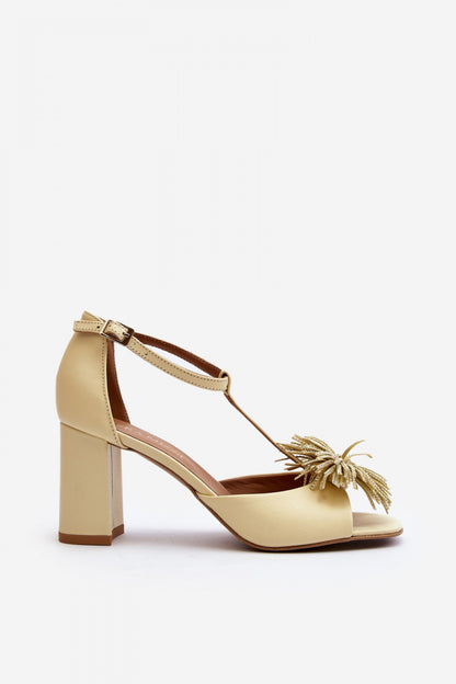 Heeled sandals model 198793 Step in style