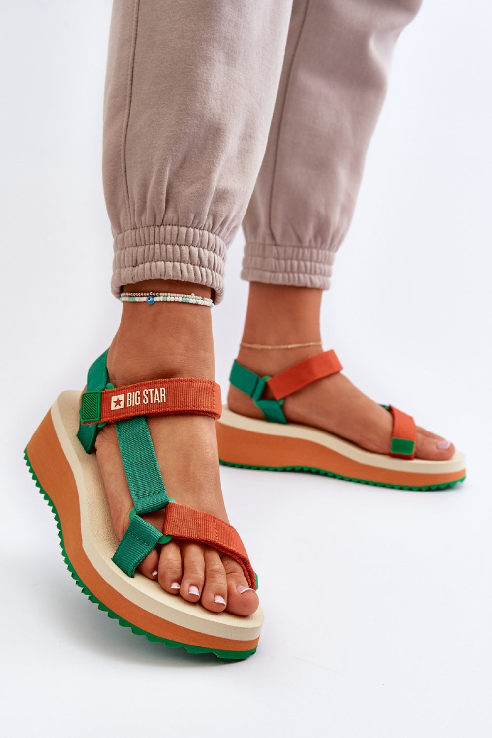 Keilabsatz Sandalen model 198802 Step in style
