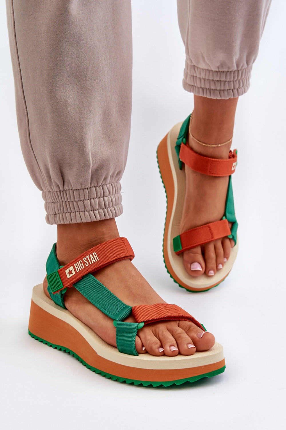 Keilabsatz Sandalen model 198802 Step in style