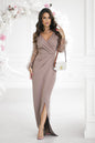 Langes Kleid model 199010 Bicotone
