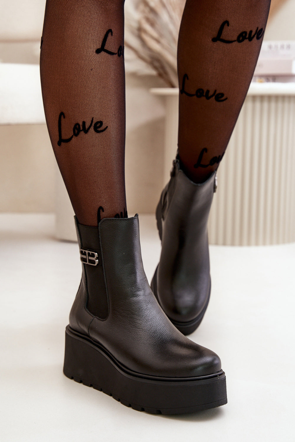 Platform ankle boots model 199274 Step in style