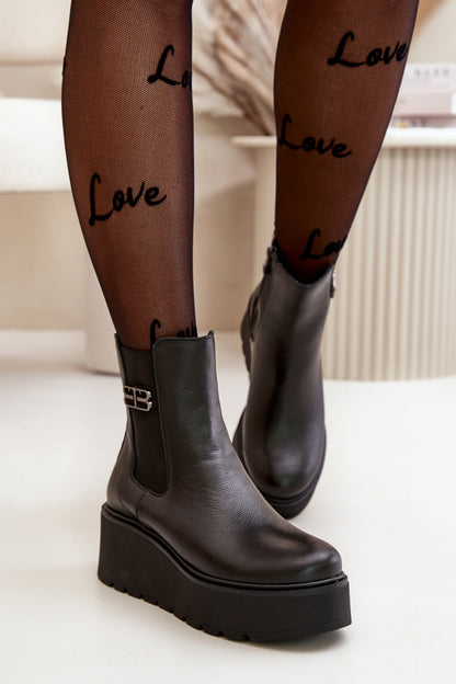Platform ankle boots model 199274 Step in style