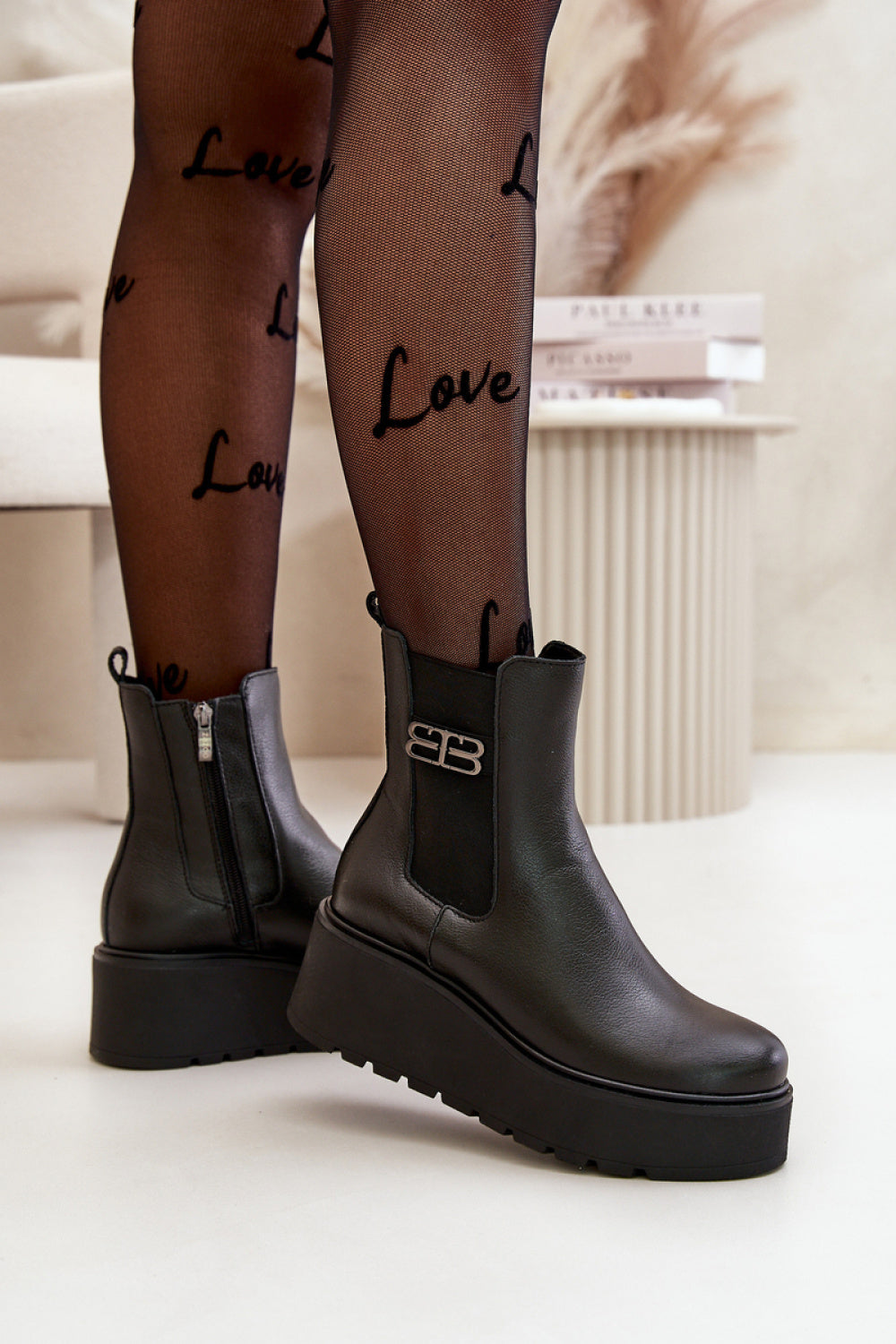 Platform ankle boots model 199274 Step in style