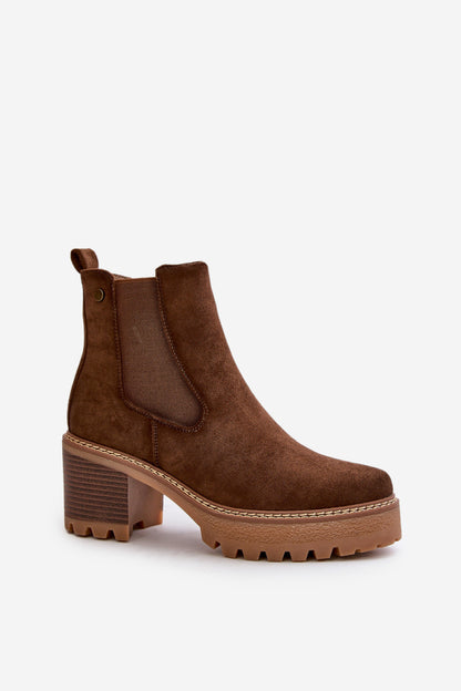 Ankle boots with heel model 199293 Step in style