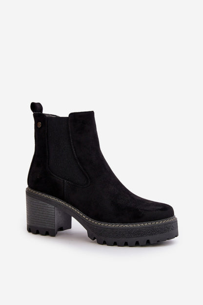 Ankle boots with heel model 199295 Step in style