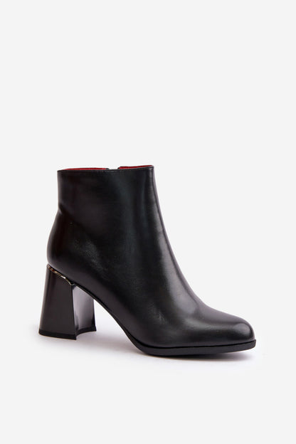Ankle boots with heel model 199297 Step in style