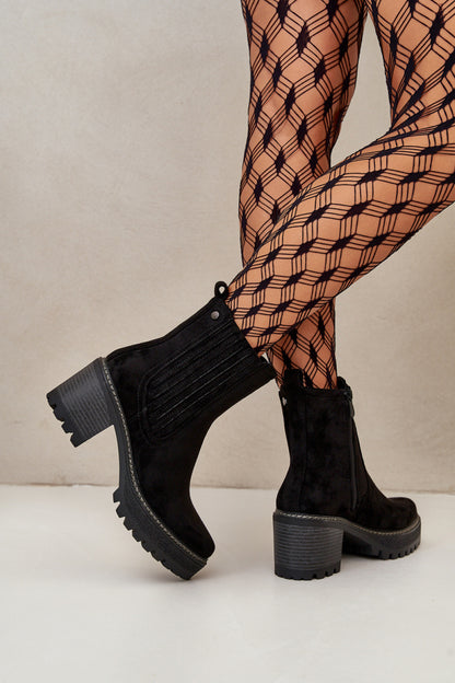 Ankle boots with heels model 199299 Step in style