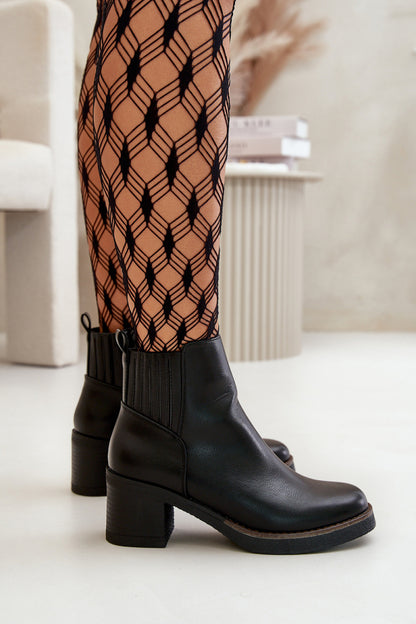 Ankle Boots with Heels model 199403 Step in style