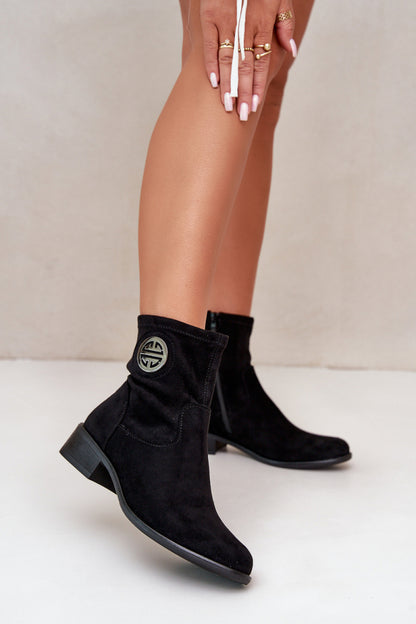 Heeled ankle boots model 199422 Step in style