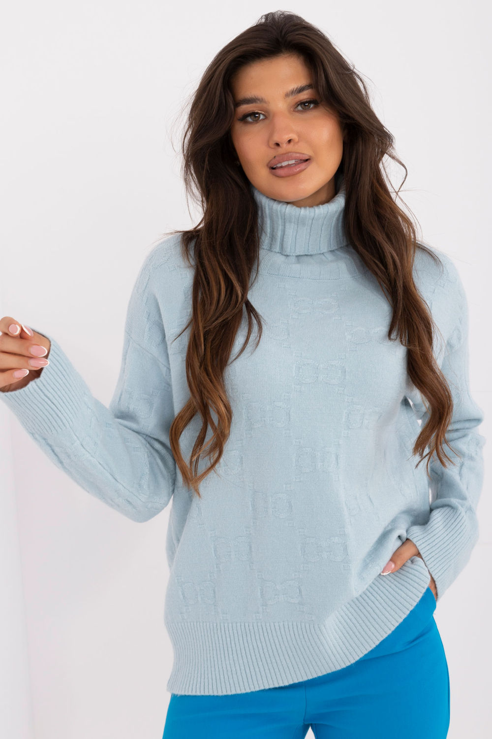 Rollkragenpullover model 199434 AT