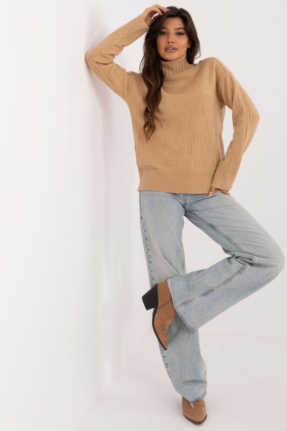 Turtleneck sweater model 199436 AT