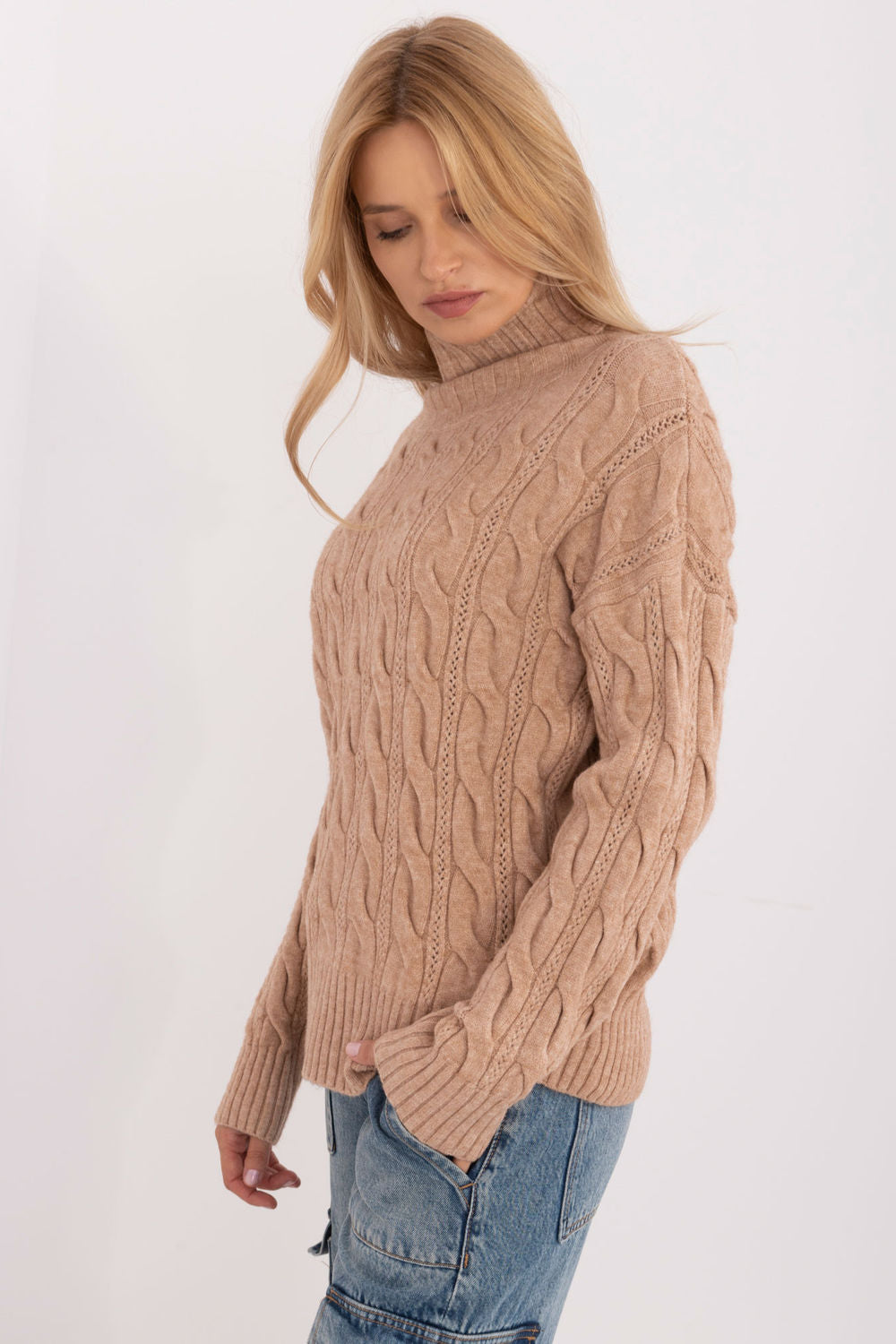 Turtleneck sweater model 199521 AT