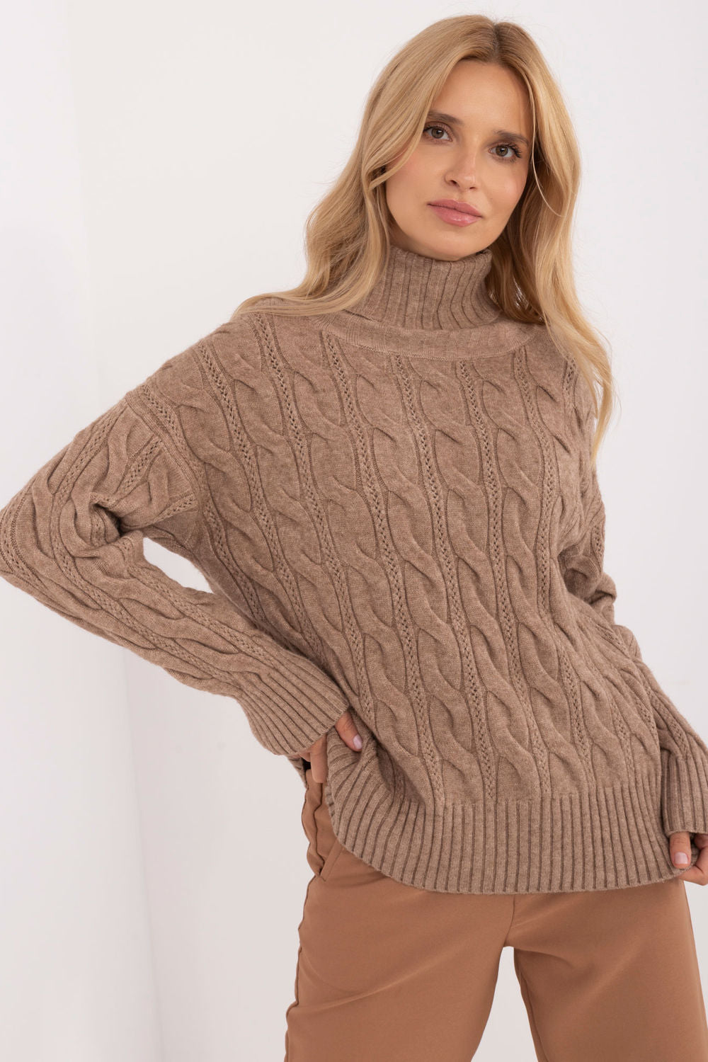 Turtleneck sweater model 199522 AT
