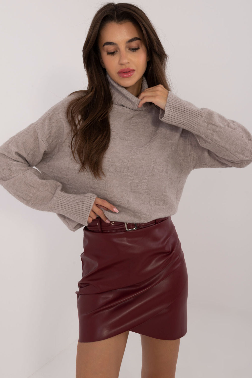 Turtleneck sweater model 199635 AT