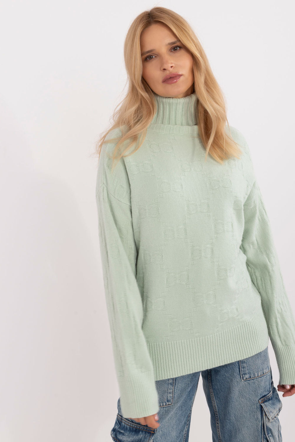 Turtleneck sweater model 199637 AT