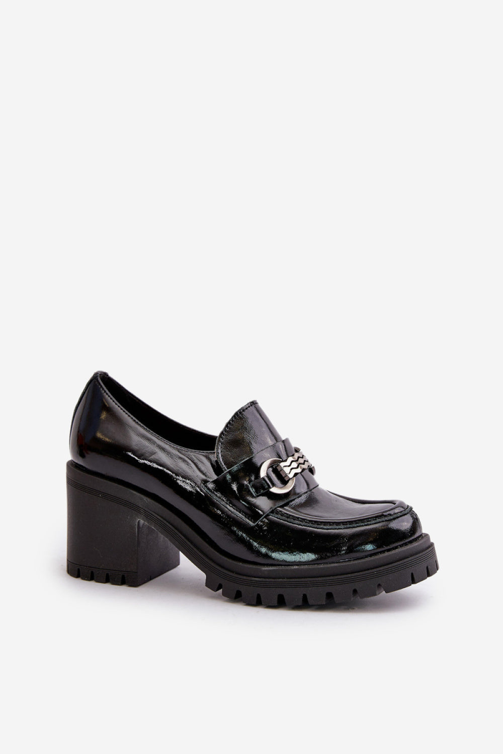 Shoes with a heel model 199810 Step in style