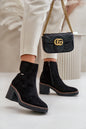 Ankle boots with heel model 199844 Step in style